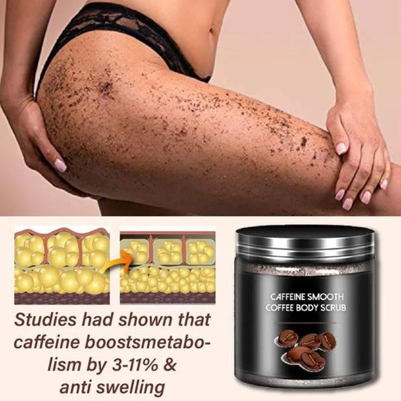 Coffee Scrub Body Scrub Cream Whitening Moisturizing Salt Sea Exfoliating Smooth Anti Treatment Dead skin Acne Cellulite J3F5
Coffee Scrub Body Scrub Cream Whitening Moisturizing Salt Sea Exfoliating Smooth Anti Treatment Dead skin Acne Cellulite J3F5