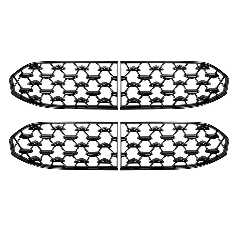 4X Car Front Lower Grille Bumper Grille Cover Decoration for Mazda CX30 CX-30 2020-2021
4X Car Front Lower Grille Bumper Grille Cover Decoration for Mazda CX30 CX-30 2020-2021