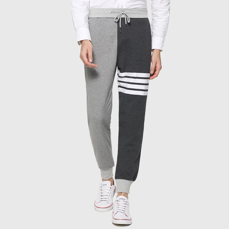 THOM 2021 TB Fashion Brand Sweatpants Men Panelled Casual Sports Trousers Spliced Tracksuit Bottoms Patchwork Jogger Track Pants
THOM 2021 TB Fashion Brand Sweatpants Men Panelled Casual Sports Trousers Spliced Tracksuit Bottoms Patchwork Jogger Track Pants