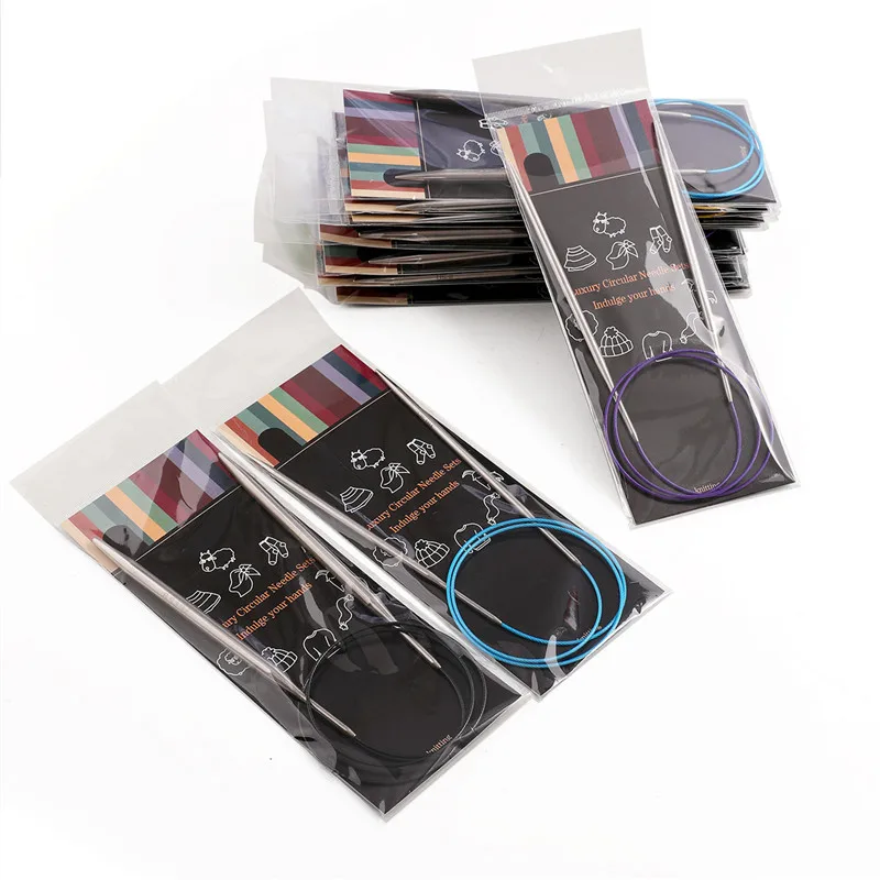 New 1Pcs Circular Knitting Needles 2.25CM-10CM Stainless Steel Knitting Needle 40CM/100Cm Tube Crochet Needles Sewing Tools 2021
New 1Pcs Circular Knitting Needles 2.25CM-10CM Stainless Steel Knitting Needle 40CM/100Cm Tube Crochet Needles Sewing Tools 2021