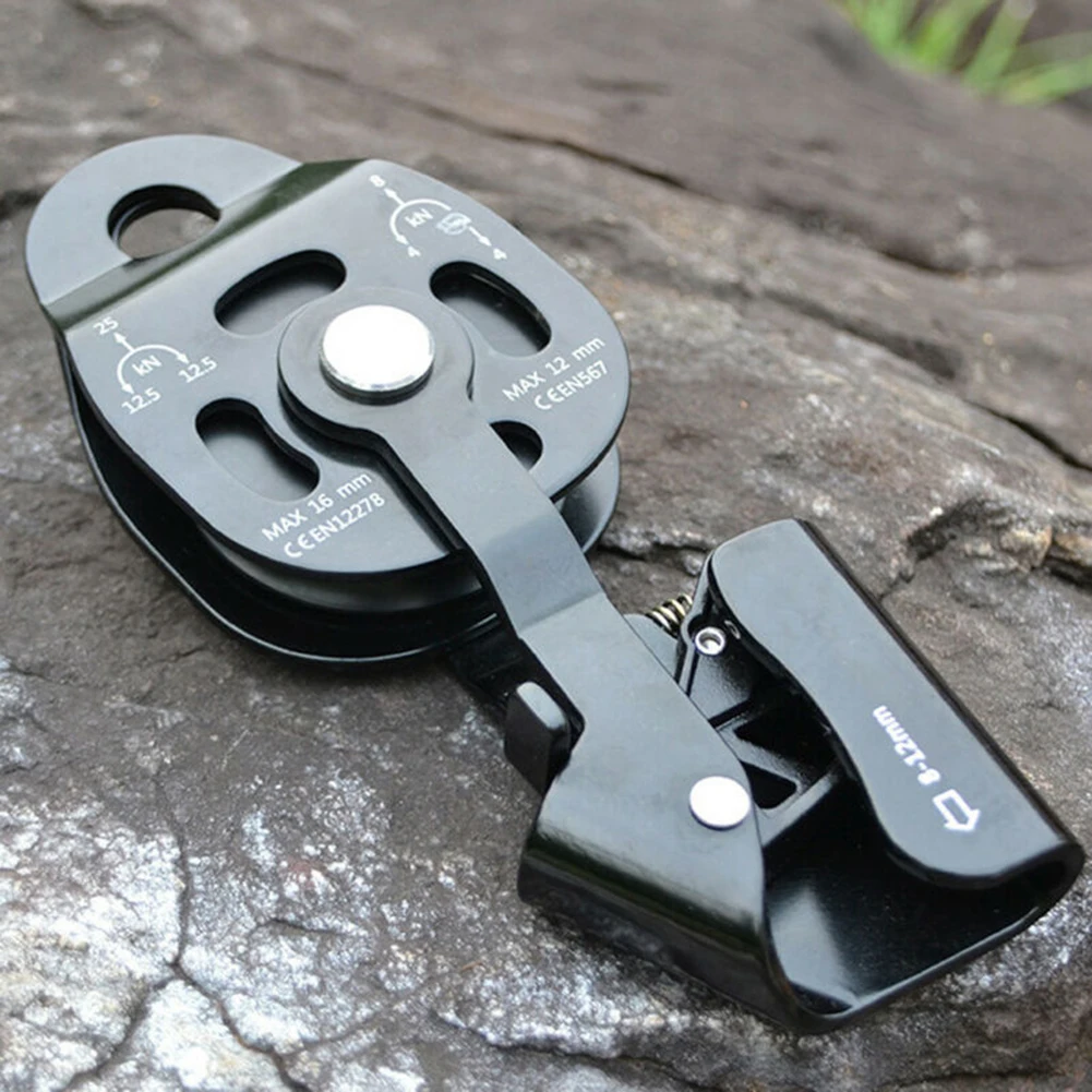 Rock Climbing Pulley High Strength Aluminum Alloy Rock Climbing Pulley Climbing Equipment Protector Outdoor Survival Tool
Rock Climbing Pulley High Strength Aluminum Alloy Rock Climbing Pulley Climbing Equipment Protector Outdoor Survival Tool