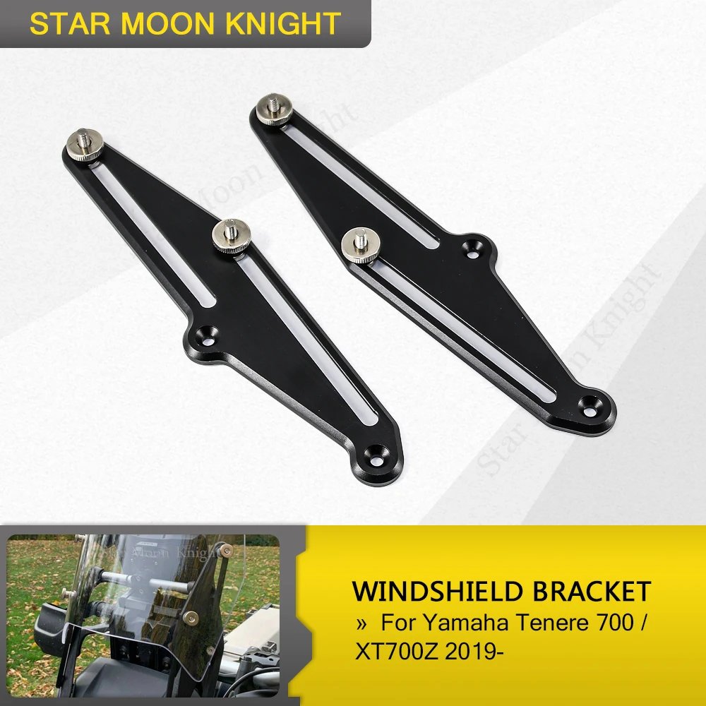 Motorcycle Windscreen Adjusters CNC Windshield Bracket Windshield Support Holder kits For Yamaha Tenere 700 XT700Z XTZ 700 T7
Motorcycle Windscreen Adjusters CNC Windshield Bracket Windshield Support Holder kits For Yamaha Tenere 700 XT700Z XTZ 700 T7