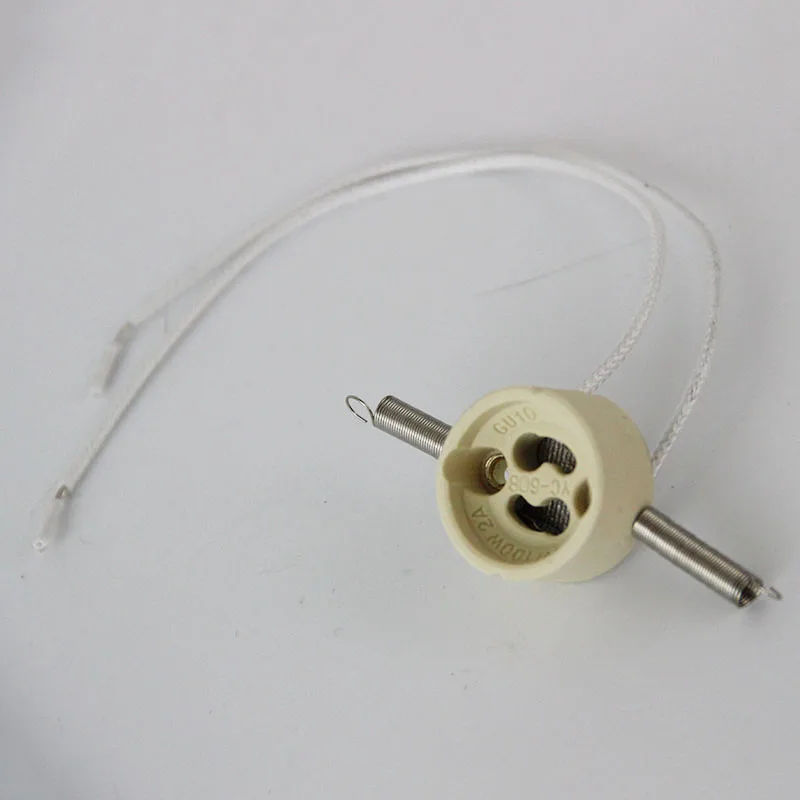 15pcs GU10 Lamp Holder Socket Base With Cable 19cm Adapter Wire Connector Ceramic Socket for GU10 LED Halogen Light
15pcs GU10 Lamp Holder Socket Base With Cable 19cm Adapter Wire Connector Ceramic Socket for GU10 LED Halogen Light