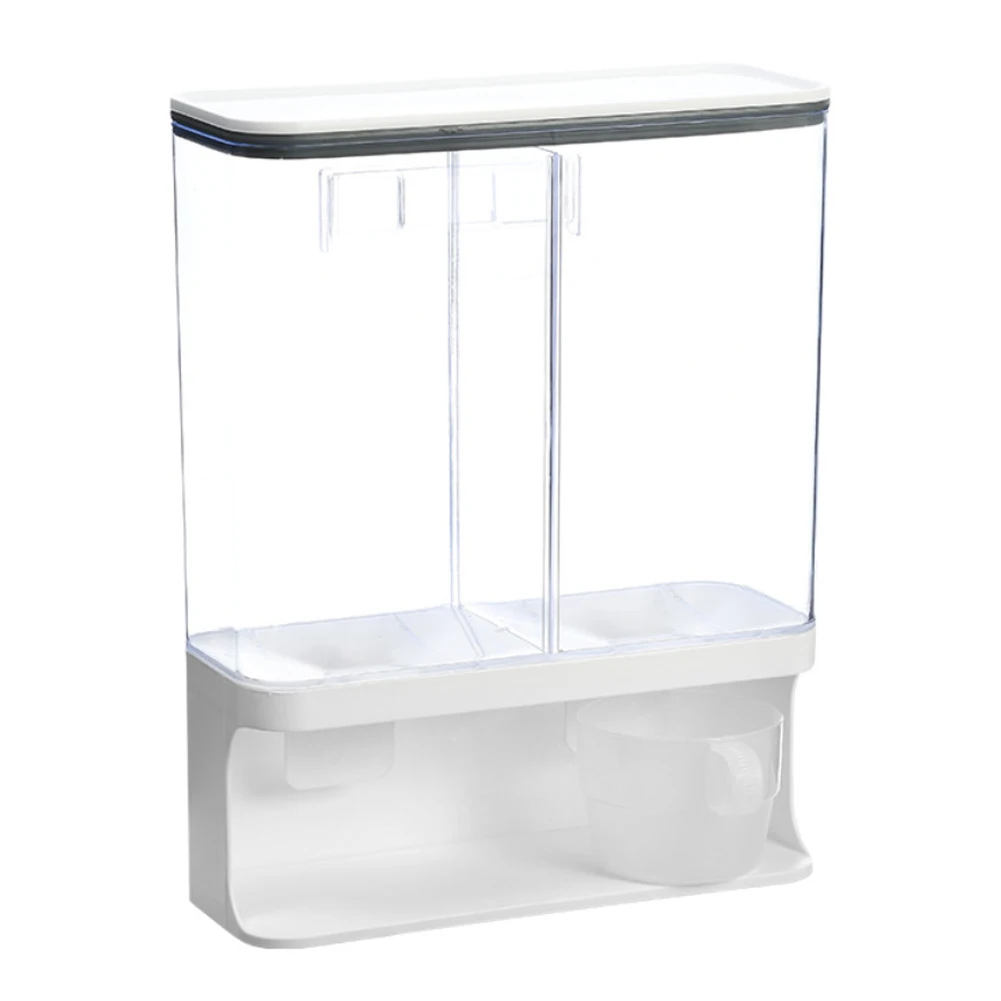 Sealed Grain Food Container Rice Storage Dispenser Wall Mount Storage Lid Moisture Proof Household Storage Cereal Bucket Holder
Sealed Grain Food Container Rice Storage Dispenser Wall Mount Storage Lid Moisture Proof Household Storage Cereal Bucket Holder