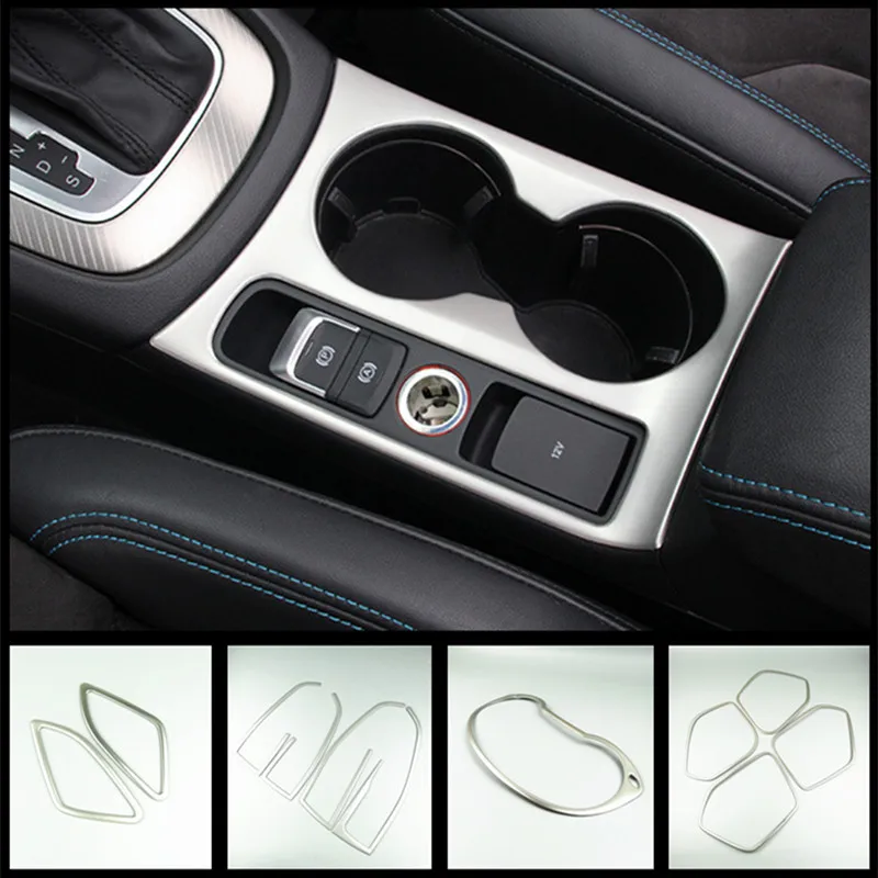 Автомобильные аксессуары для Audi Q3 2012 16 Центральная Крышка CD панели отделка рамка