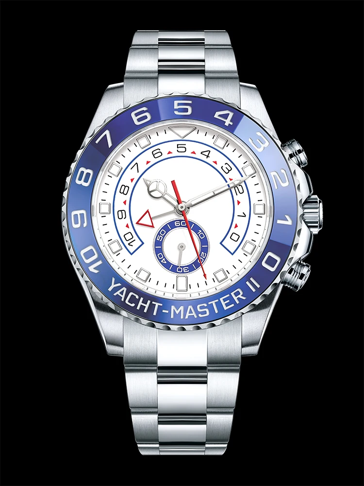 Yacht Men's Watches Luxury Brand Automatic Mechanical Waterproof Watch Stainless Steel Fashion Women Watch Relogio Masculino
Yacht Men's Watches Luxury Brand Automatic Mechanical Waterproof Watch Stainless Steel Fashion Women Watch Relogio Masculino