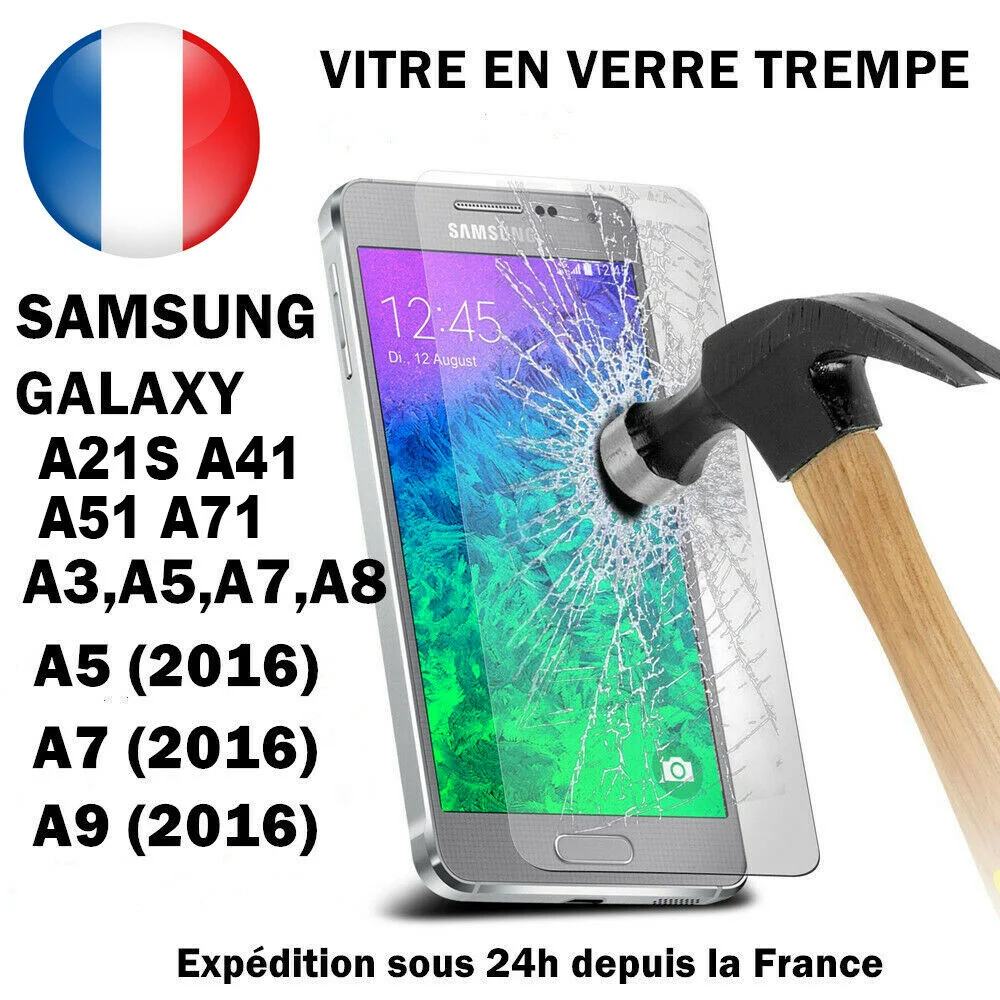 Vitre For Samsung A21s A32 A41 42 A51 A10 A20e A6 J6 S7 verre trempé protection film
Vitre For Samsung A21s A32 A41 42 A51 A10 A20e A6 J6 S7 verre trempé protection film