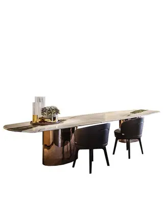 simpleDining table chairs separate rock plate for long meals dining room furniture
simpleDining table chairs separate rock plate for long meals dining room furniture