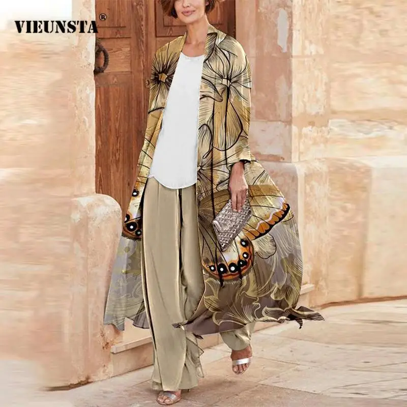 Spring New Loose Casual Shawls Cardigans Vintage Fashion Design Office Ladies Long Outwear Elegant Women Boho Printing Clothing
Spring New Loose Casual Shawls Cardigans Vintage Fashion Design Office Ladies Long Outwear Elegant Women Boho Printing Clothing