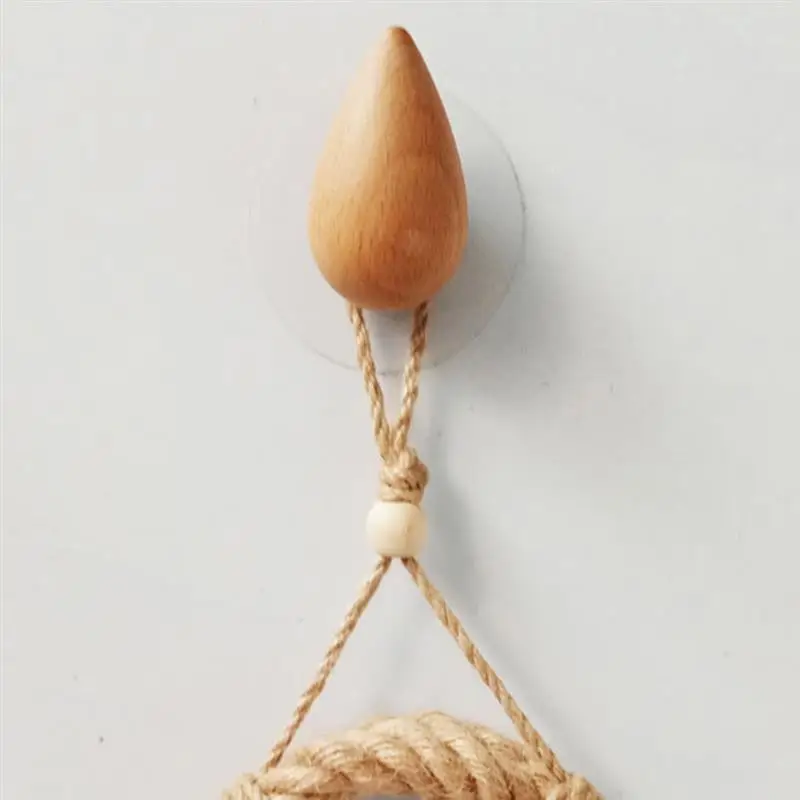 Retro Tissue Rack Wood Knit Rope Toilet Paper Holder Wall Mounted Towel Hanging Shelf for Home Bathroom Decoration
Retro Tissue Rack Wood Knit Rope Toilet Paper Holder Wall Mounted Towel Hanging Shelf for Home Bathroom Decoration