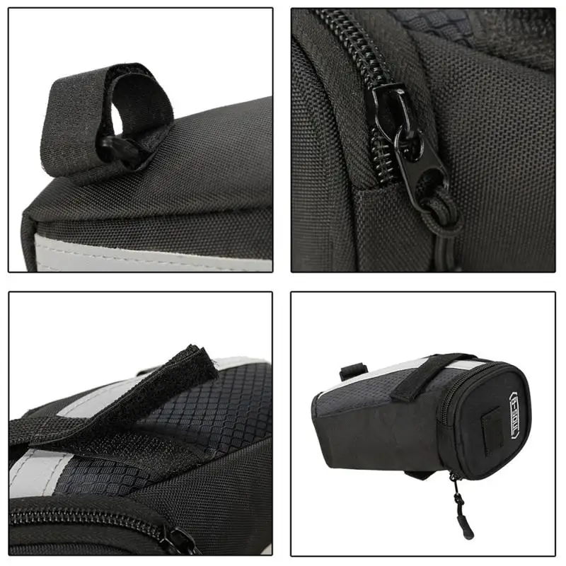 Cycling Bag B-soul Portable Waterproof Bike Saddle Bag Cycling Seat Pouch Bicycle Tail Nylon Bags Rear Pannier Cycling Equipment 
Cycling Bag B-soul Portable Waterproof Bike Saddle Bag Cycling Seat Pouch Bicycle Tail Nylon Bags Rear Pannier Cycling Equipment