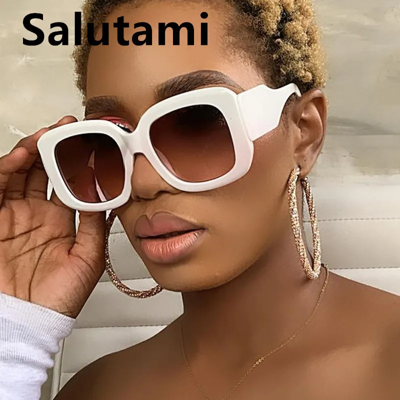 Vintage Thick Edge Oversized Square Sunglasses For Women Fashion Brand Gradient Elegant White Pink Sun Glasses Female 2021 New
Vintage Thick Edge Oversized Square Sunglasses For Women Fashion Brand Gradient Elegant White Pink Sun Glasses Female 2021 New