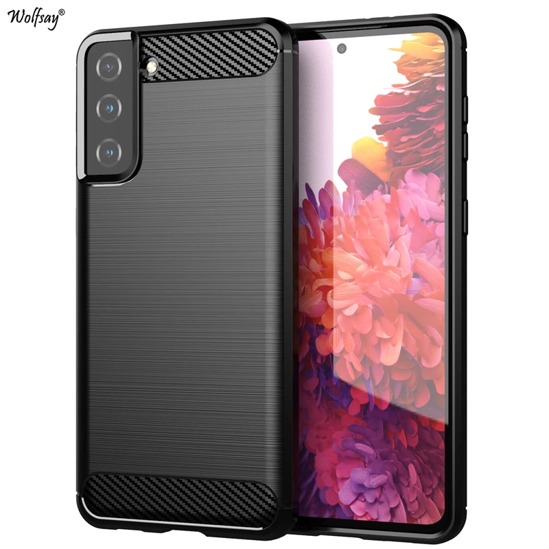 For Samsung Galaxy S21 Plus Case Fiber Soft Silicone Armor Cover Samsung S21 Plus Ultra S20 FE Case For Samsung Galaxy S21 Case
For Samsung Galaxy S21 Plus Case Fiber Soft Silicone Armor Cover Samsung S21 Plus Ultra S20 FE Case For Samsung Galaxy S21 Case