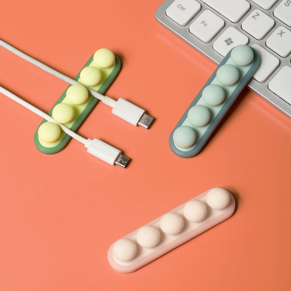 Cable Clips Silicone Cord Organizer Cable Management For Home Office Cable Holder Home & Garden Tools
Cable Clips Silicone Cord Organizer Cable Management For Home Office Cable Holder Home & Garden Tools
