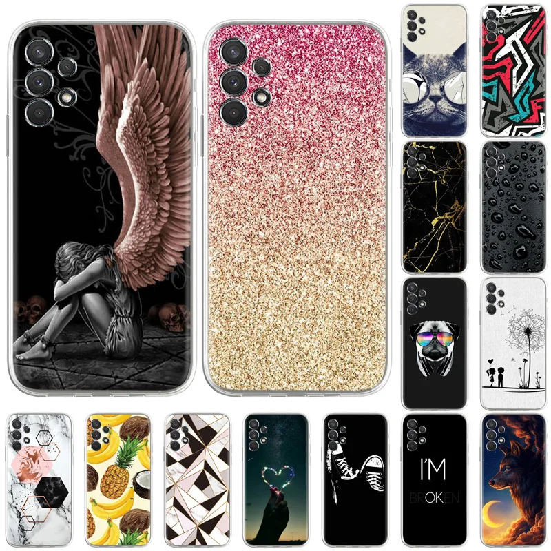 For Samsung Galaxy A32 Cases Silicon Print Coque For Samsung Galaxy A32 Galaxy A 32 5G 6.5 inch Soft TPU Painted Bumper
For Samsung Galaxy A32 Cases Silicon Print Coque For Samsung Galaxy A32 Galaxy A 32 5G 6.5 inch Soft TPU Painted Bumper