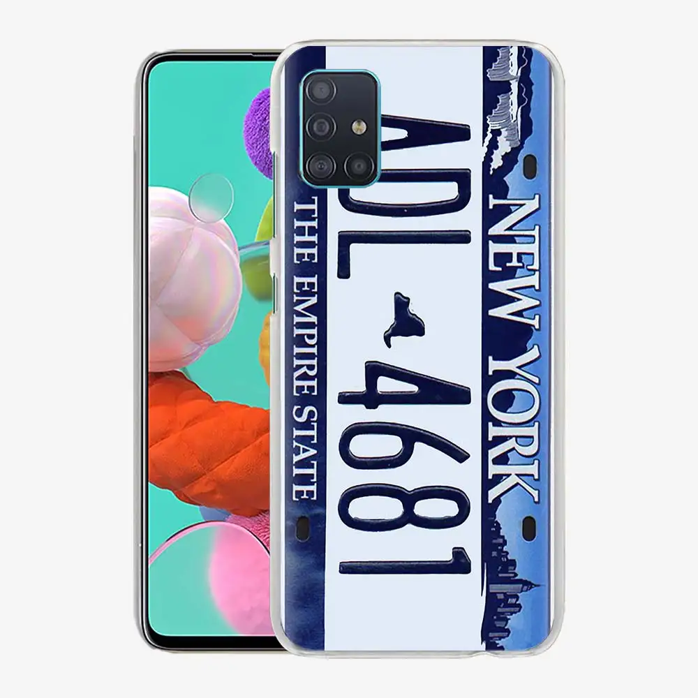 Phone Case for Samsung Galaxy A51 A71 A50 A21s A31 A20e A10 A70 A30 A40 A41 Hard Original Cover License New York Plate Number
Phone Case for Samsung Galaxy A51 A71 A50 A21s A31 A20e A10 A70 A30 A40 A41 Hard Original Cover License New York Plate Number