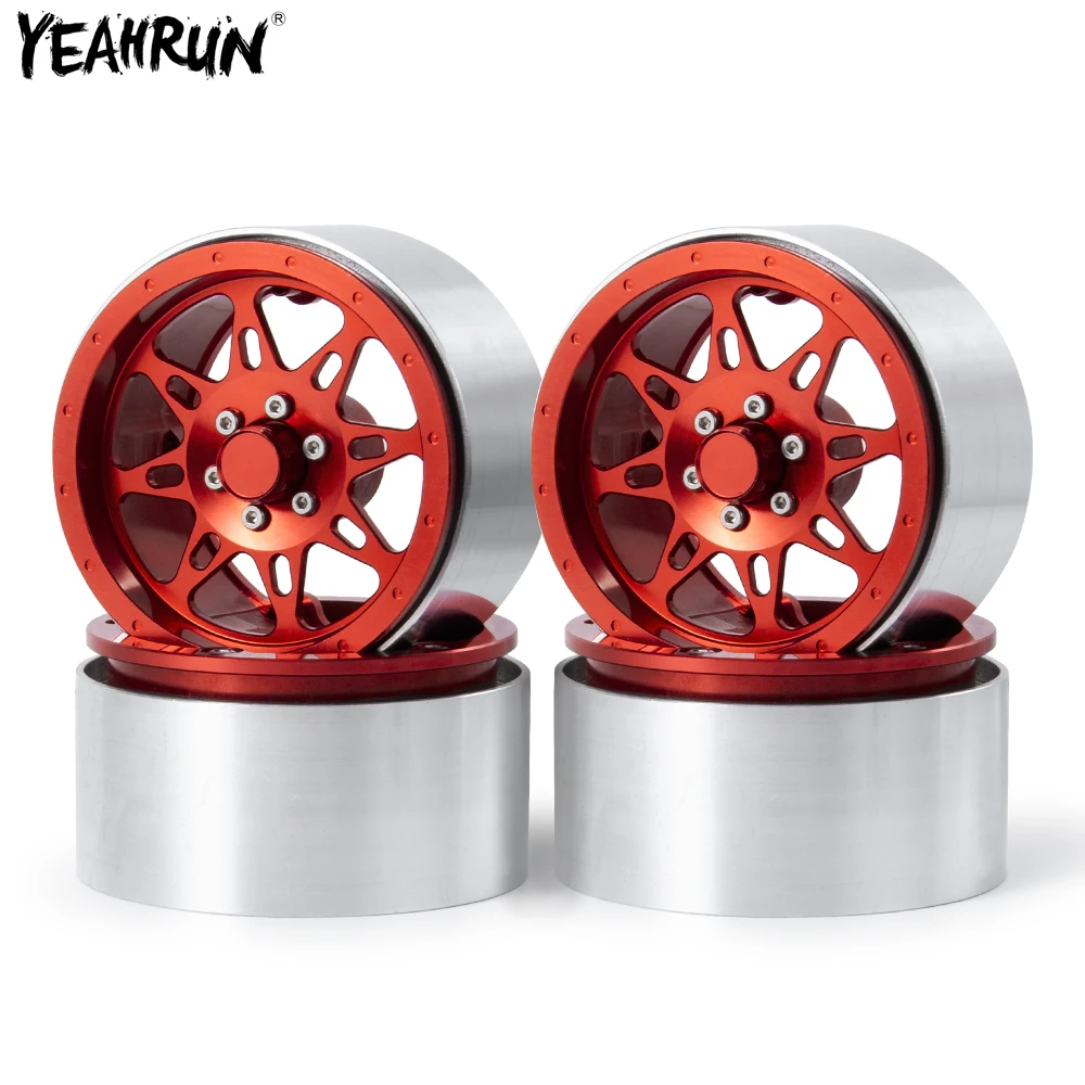 YEAHRUN металлического сплава 2,2 дюймов обод обода для 1/10 осевой SCX10 90046 Traxxas TRX-4 D90 призрак 90048 RR10 Радиоуправляемый автомобиль
YEAHRUN металлического сплава 2,2 дюймов обод обода для 1/10 осевой SCX10 90046 Traxxas TRX-4 D90 призрак 90048 RR10 Радиоуправляемый автомобиль