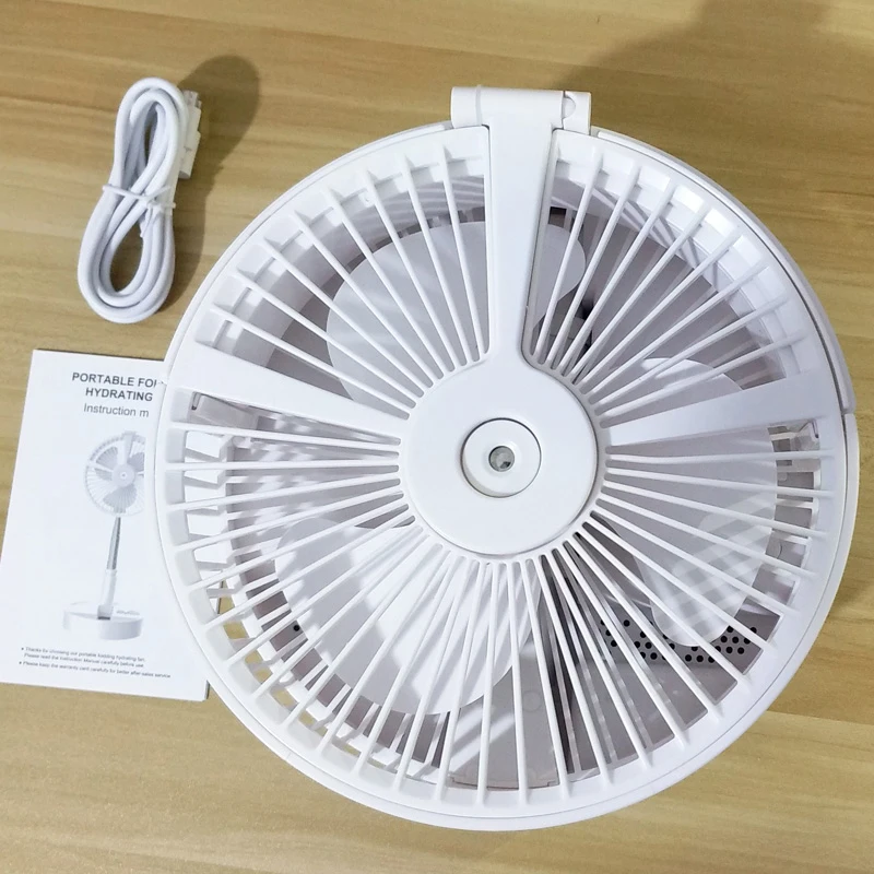 Portable Folding Hydrating Fans Wireless Rechargeable Table Fan Home Office Outdoor Use Electric Fan Long Use Time
Portable Folding Hydrating Fans Wireless Rechargeable Table Fan Home Office Outdoor Use Electric Fan Long Use Time