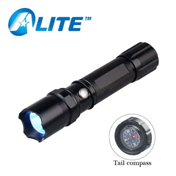 TMWT UV 395nm Flashlight Professional 365 nM 3w UV LED Ultraviolet Black Light Torch，Tail Guide for Gemstone Mineral Inspection