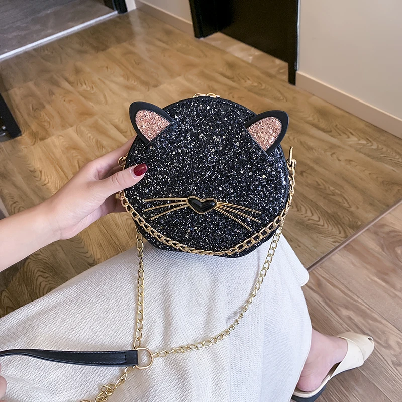 Small bag women's bag 2021 new cartoon Korean students Joker cute kitten sweet shoulder slung small round bag
Small bag women's bag 2021 new cartoon Korean students Joker cute kitten sweet shoulder slung small round bag