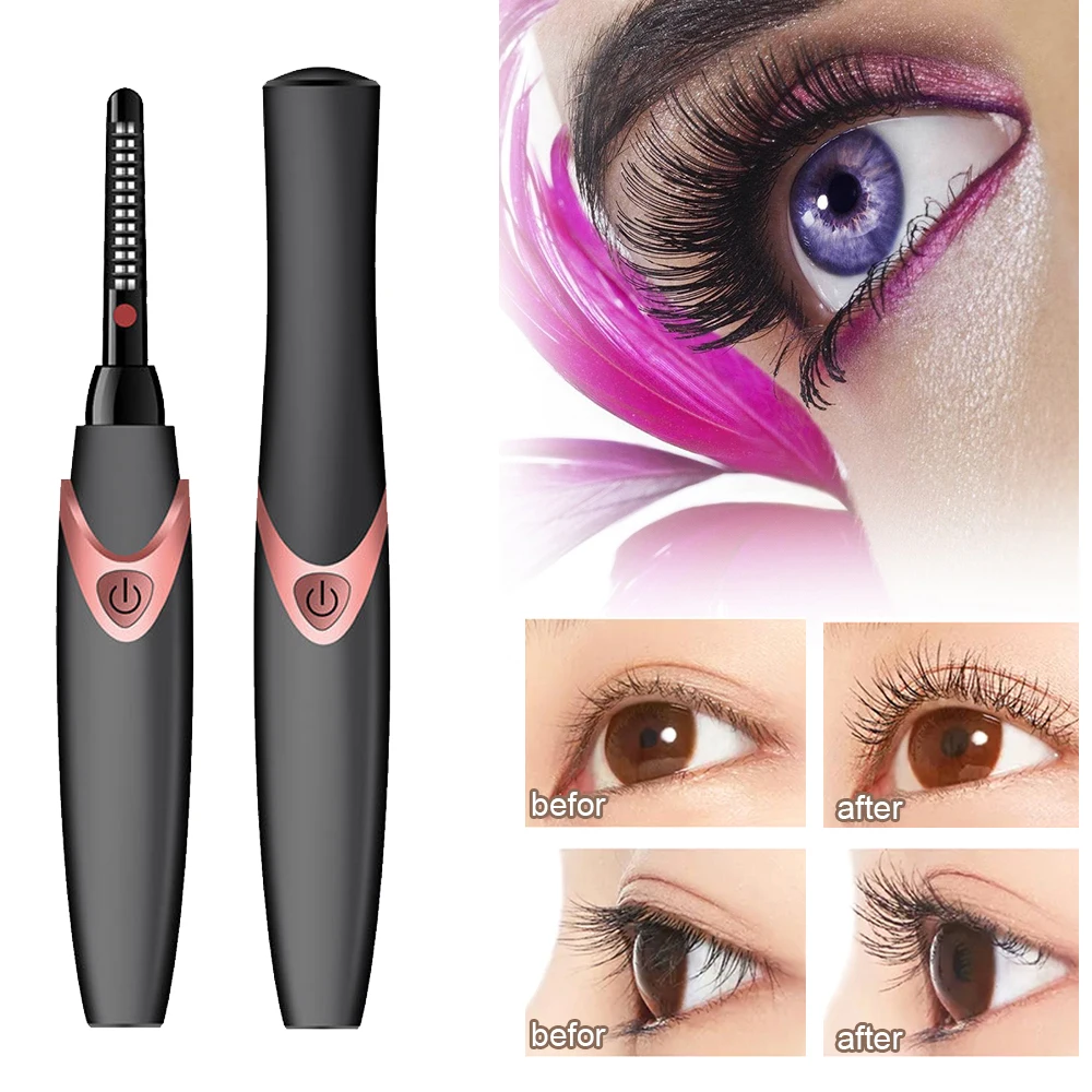 Electric Heated Eyelash Curler USB Rechargeable Fast Beauty Makeup Tool Mini Electric Heated Eyelash Curler Heated Makeup Eye
Electric Heated Eyelash Curler USB Rechargeable Fast Beauty Makeup Tool Mini Electric Heated Eyelash Curler Heated Makeup Eye