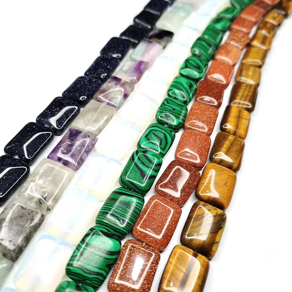 Natural Stone Beads Semi-precious Stones Rectangle Tiger Eye DIY Jewelry Making Accessories Exquisite Necklace Bracelet Beads
Natural Stone Beads Semi-precious Stones Rectangle Tiger Eye DIY Jewelry Making Accessories Exquisite Necklace Bracelet Beads
