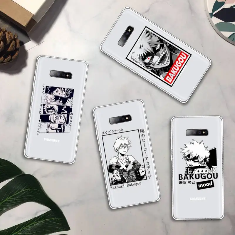 My Hero Academia Midoriya anime manga Phone Case Transparent For Samsung Galaxy A71 A21s S8 S9 S10 plus note 20 ultra
My Hero Academia Midoriya anime manga Phone Case Transparent For Samsung Galaxy A71 A21s S8 S9 S10 plus note 20 ultra