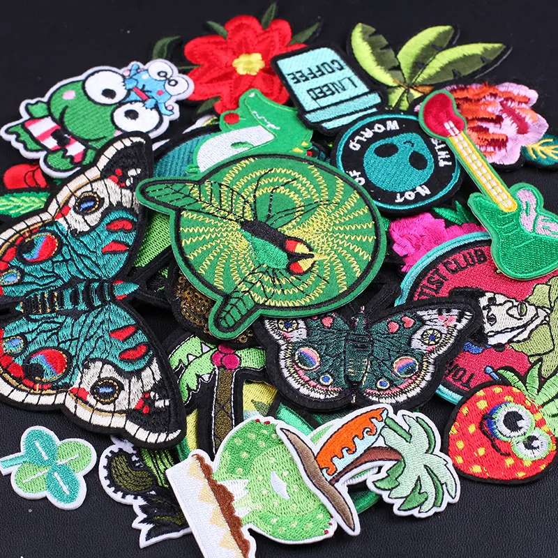 10pcs/lot Random Mix Cartoon Embroidered Patches for Clothing Thermoadhesive Badges Patch Stickers for Fabric Clothes Appliques
10pcs/lot Random Mix Cartoon Embroidered Patches for Clothing Thermoadhesive Badges Patch Stickers for Fabric Clothes Appliques
