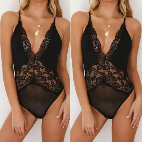 Hirigin Sexy Bodysuit Women Fashion Strappy Plunge V Neck Ladies Solid Lace Cross Bodycon Bodysuit Women Top New Lingerie S-XL
Hirigin Sexy Bodysuit Women Fashion Strappy Plunge V Neck Ladies Solid Lace Cross Bodycon Bodysuit Women Top New Lingerie S-XL