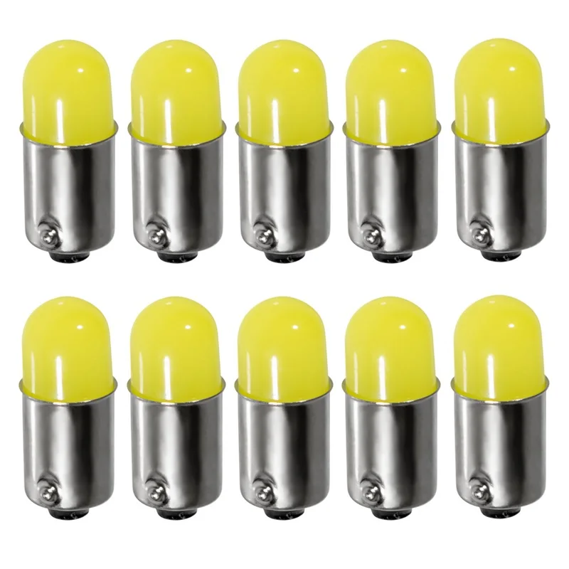 10 шт. теплопрочный T11 363 233 BA9S COB 30 мА круглая 3D Светодиодная T4W 1 SMD светильник льная