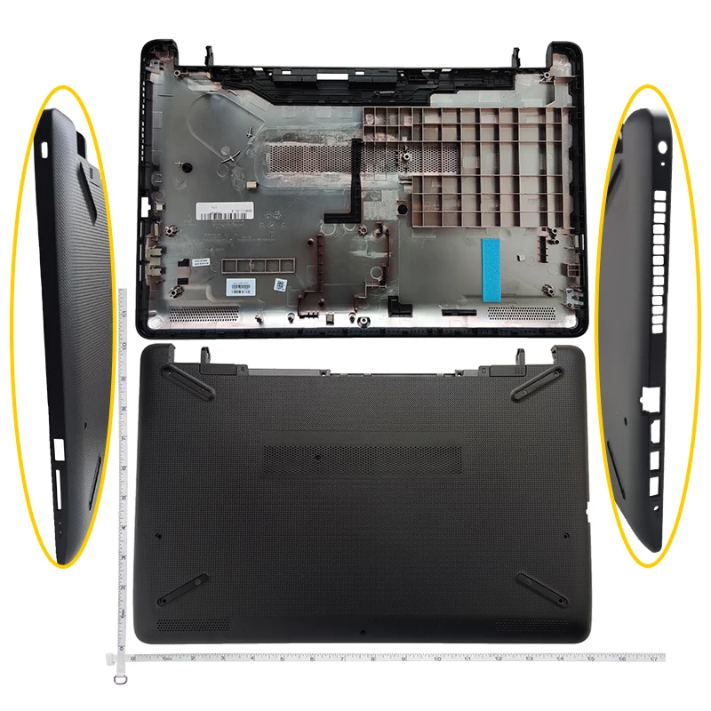 

For HP 15-BS015DX 15-BS 15T-BR 15Q-BU 15T-BS 15-BW 250 G6 255 TPN-C129 TPN-130 Bottom Case Cover With optical drive port No feet