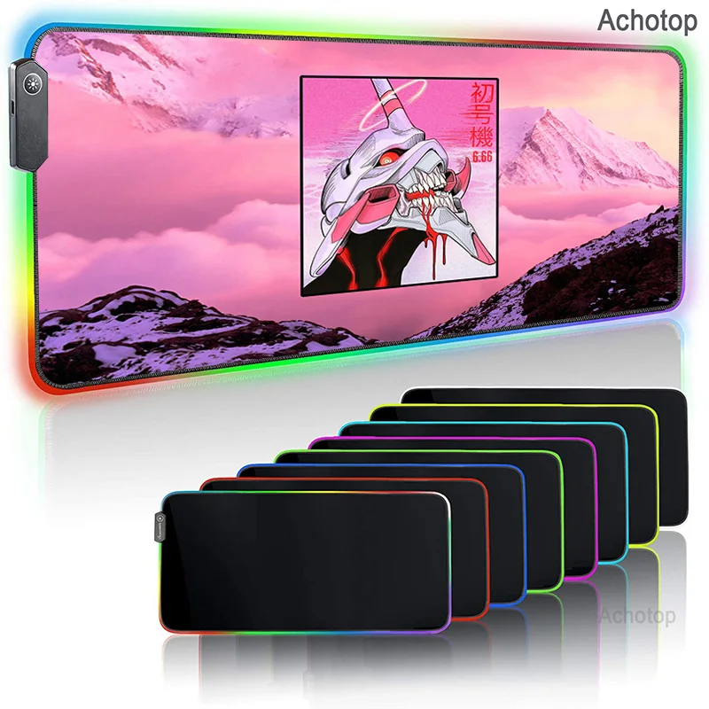Evangelion Gaming Mouse Pad RGB Gamer Computer Mousepad RGB Backlit Mause Pad Large Mousepad XXL For Desk Keyboard LED Mice Mat
Evangelion Gaming Mouse Pad RGB Gamer Computer Mousepad RGB Backlit Mause Pad Large Mousepad XXL For Desk Keyboard LED Mice Mat