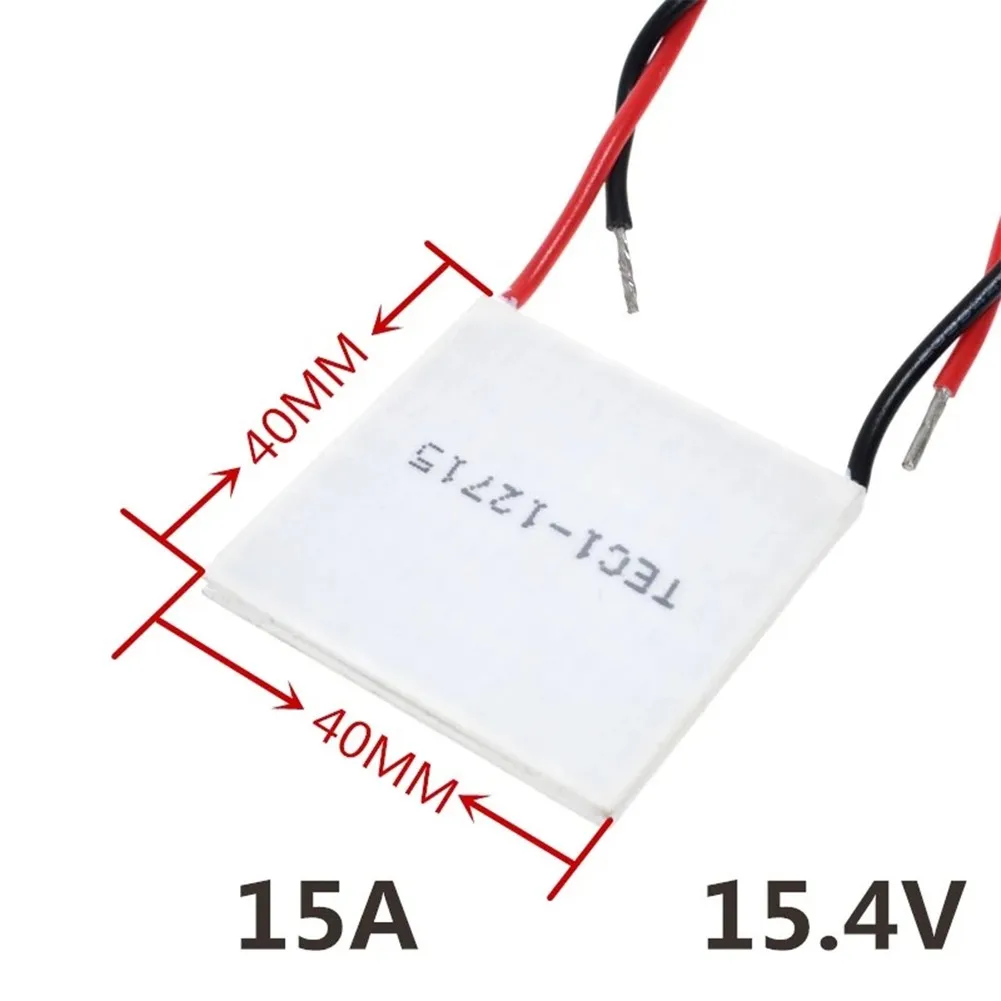 1PC TEC1-12715 Heatsink Thermoelectric Cooling Peltier Plate Module 12-15.4V 15A Solid State Heatsink Thermoelectric Cooler Pelt
1PC TEC1-12715 Heatsink Thermoelectric Cooling Peltier Plate Module 12-15.4V 15A Solid State Heatsink Thermoelectric Cooler Pelt