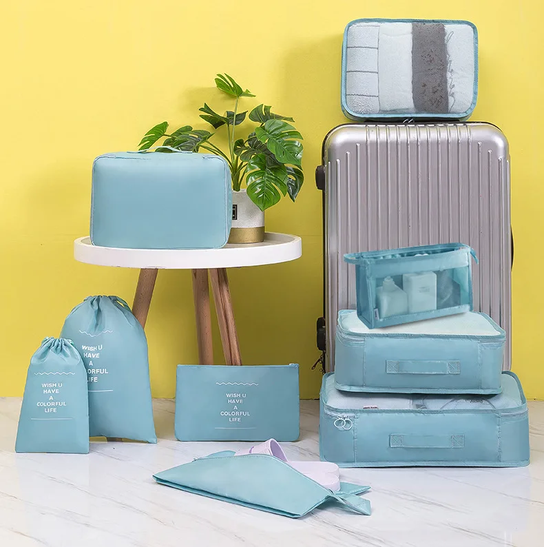 9 pieces Set Travel Organizer Storage Bags Suitcase Packing Set Storage Cases Portable Luggage Organizer Clothes Shoe Tidy Pouch
9 pieces Set Travel Organizer Storage Bags Suitcase Packing Set Storage Cases Portable Luggage Organizer Clothes Shoe Tidy Pouch