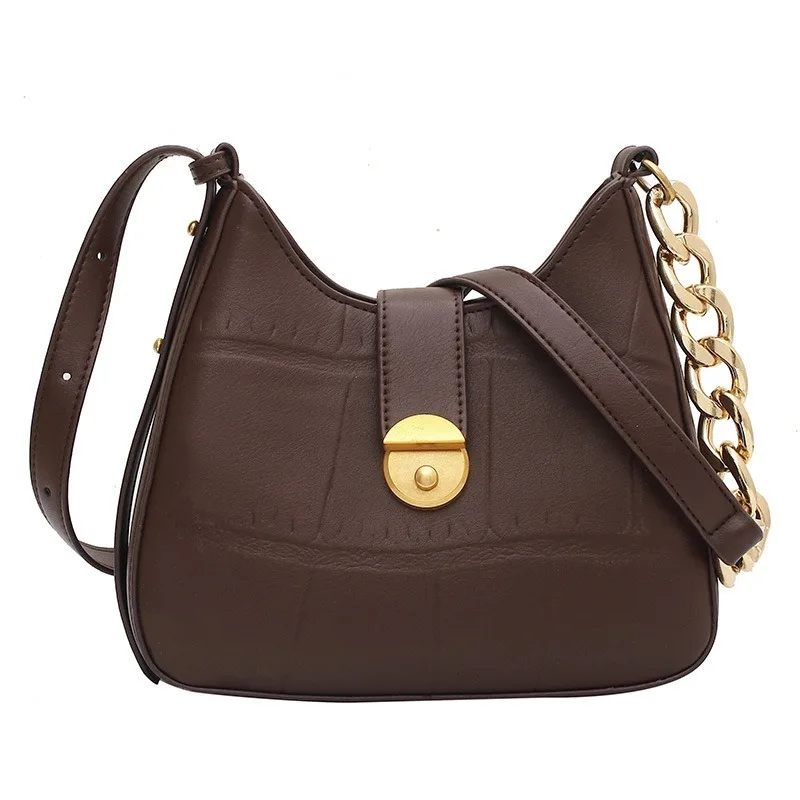 High Quality Retro Baguette Underarm Bag 2021 New Trend Line Handbag Fashion Lady Shoulder Bag Korean Buckle Messenger Bag
High Quality Retro Baguette Underarm Bag 2021 New Trend Line Handbag Fashion Lady Shoulder Bag Korean Buckle Messenger Bag