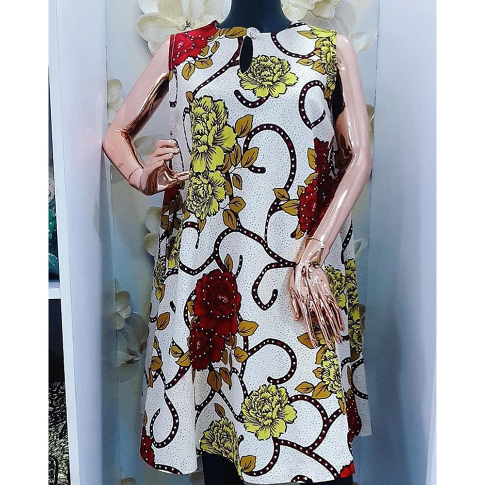 Abaya Dubai Turkish Muslim Dresses For Women Islamic Clothing Sleeveless Sexy Knee-length Dress Floral Print Arabic Femme
Abaya Dubai Turkish Muslim Dresses For Women Islamic Clothing Sleeveless Sexy Knee-length Dress Floral Print Arabic Femme