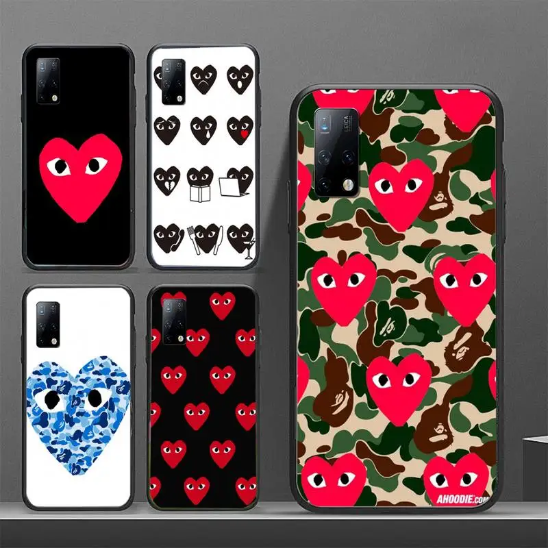 PLAY Comme des Garcons Heart Phone Case for Xiaomi mi6 mi5x mi8 miA1 miA2 mi9 mix2 mi10pro mimax3 Funda coque cover
PLAY Comme des Garcons Heart Phone Case for Xiaomi mi6 mi5x mi8 miA1 miA2 mi9 mix2 mi10pro mimax3 Funda coque cover