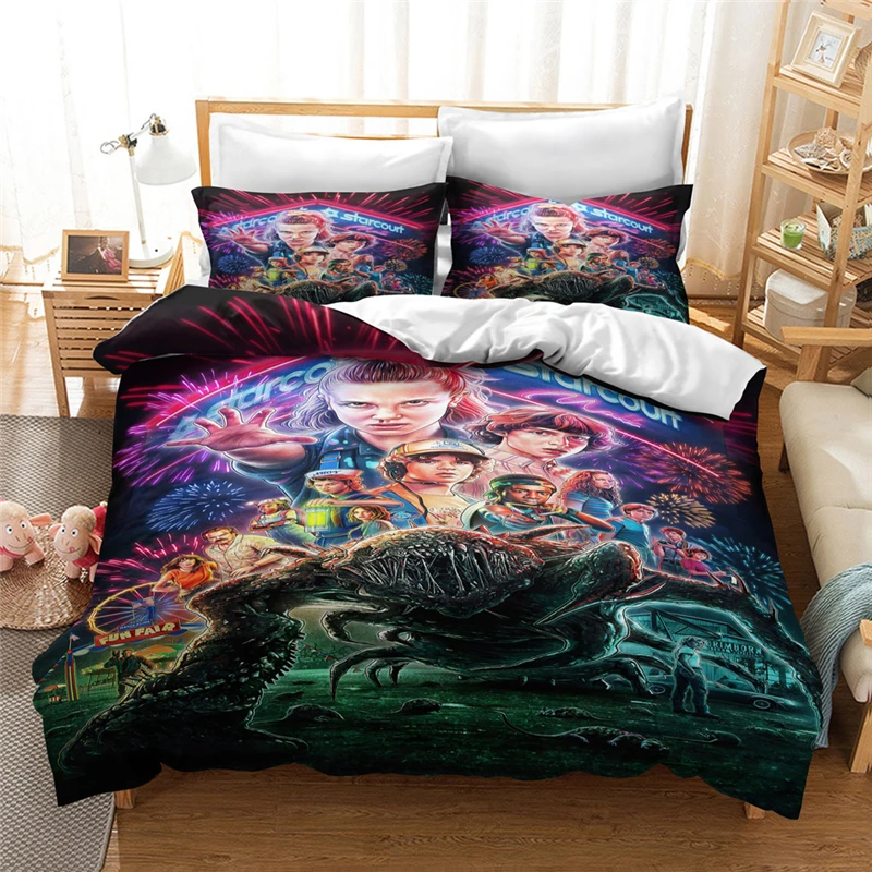 Hot Movie Stranger Things 3d Bedding Set Luxury Printed Custom/King/Europe/USA,Duvet Cover Set Twin Full Queen King Bed Sets
Hot Movie Stranger Things 3d Bedding Set Luxury Printed Custom/King/Europe/USA,Duvet Cover Set Twin Full Queen King Bed Sets