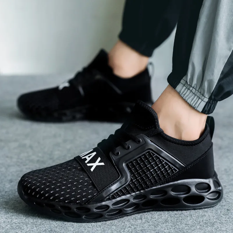 Men Running Shoes Solid Color Breathable Hollow Unisex Sneakers Sport Light Comfortable Athletic Training Shoes Casual Footwear
Men Running Shoes Solid Color Breathable Hollow Unisex Sneakers Sport Light Comfortable Athletic Training Shoes Casual Footwear