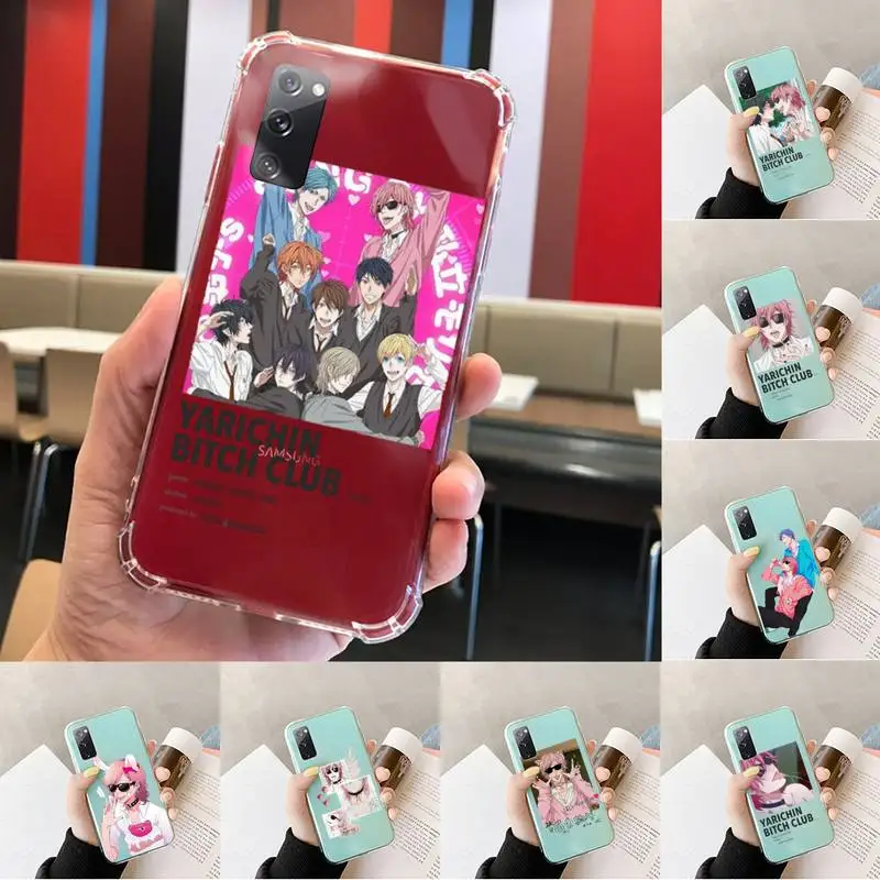 Yarichin bitch Club Anime Phone Case Transparent For Samsung S 10 9 20 11 7 8 21 6 P Edge PLUS ULTRA 4G 5G
Yarichin bitch Club Anime Phone Case Transparent For Samsung S 10 9 20 11 7 8 21 6 P Edge PLUS ULTRA 4G 5G