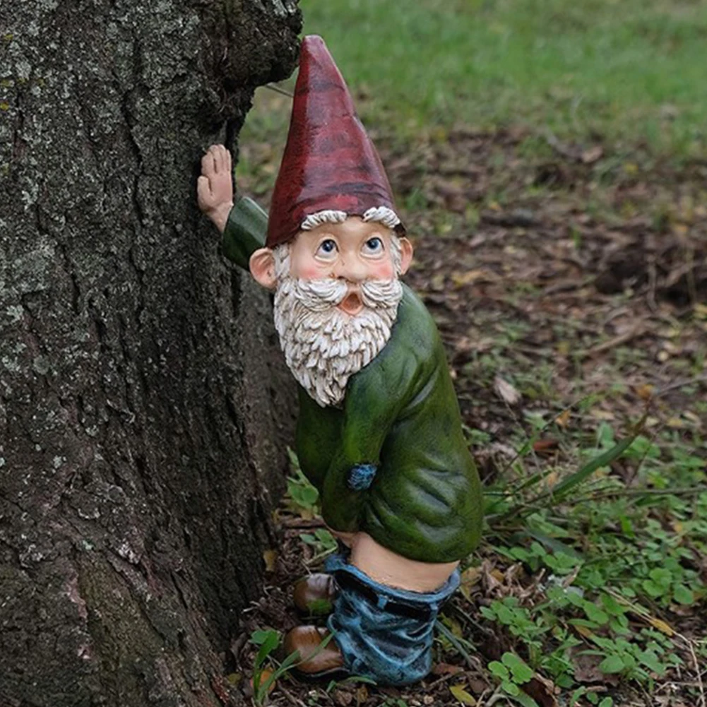 Resin Naughty Garden Gnome Statue Christmas Dress Up DIY Garden Decoration Resin Gnome Decor Christmas Gift
Resin Naughty Garden Gnome Statue Christmas Dress Up DIY Garden Decoration Resin Gnome Decor Christmas Gift