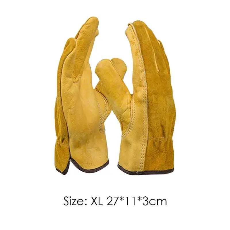 Gardening Gloves for Roses Leather Work Gloves Anti-slip Driver Garden Gloves for Mechanical Repair Tool Digging Planting Tool
Gardening Gloves for Roses Leather Work Gloves Anti-slip Driver Garden Gloves for Mechanical Repair Tool Digging Planting Tool