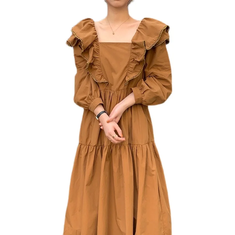 Kimutomo Vintage Square Collar Dress Women Slim High Waist Butterfly Sleeve Vestido 2021 Spring Autumn Korea Chic Elegant
Kimutomo Vintage Square Collar Dress Women Slim High Waist Butterfly Sleeve Vestido 2021 Spring Autumn Korea Chic Elegant