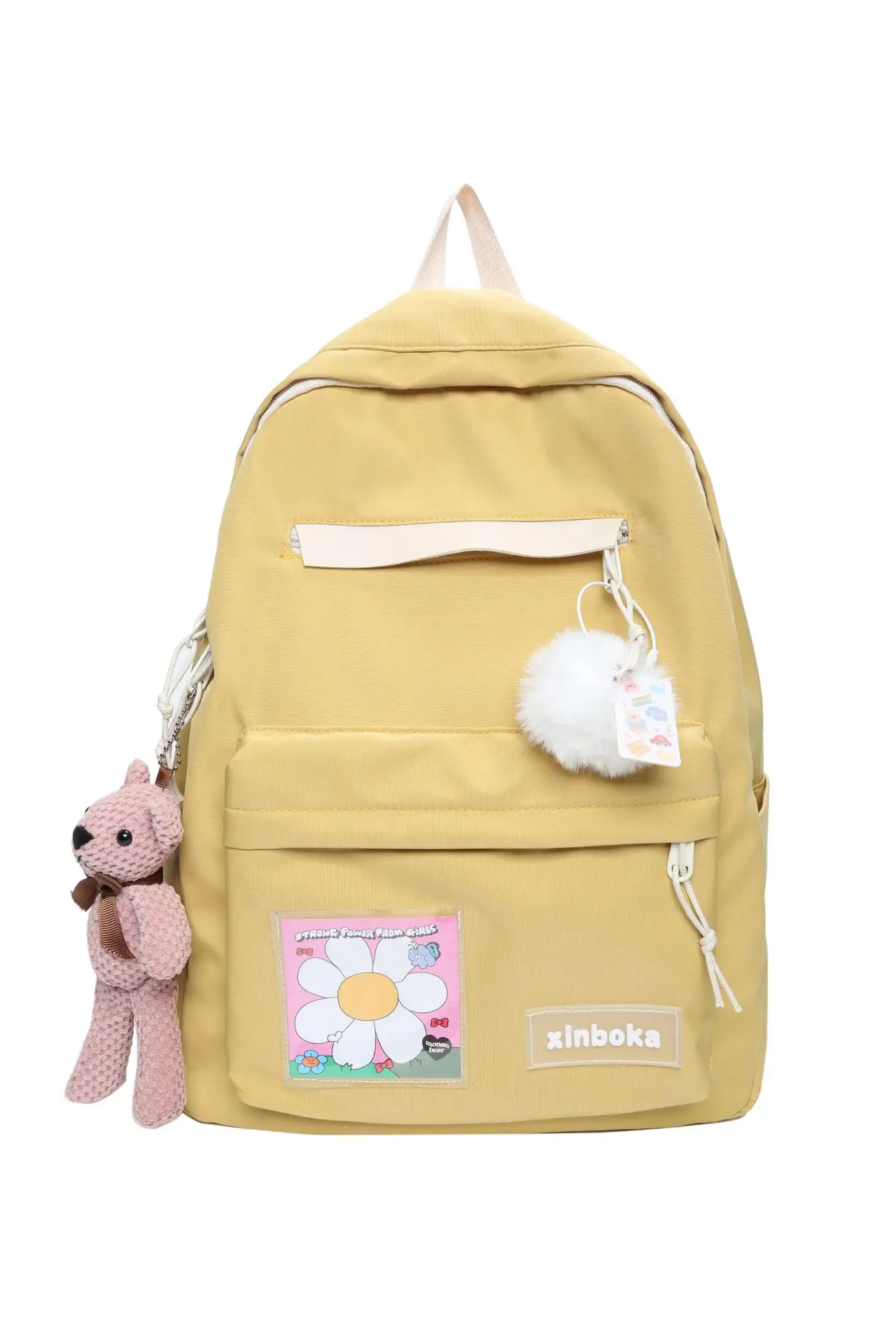 2021 New Korean Style Trendy Female Student Class Schoolbag Leisure Travel Ins Backpack Trendy Brand Large Capacity Bag
2021 New Korean Style Trendy Female Student Class Schoolbag Leisure Travel Ins Backpack Trendy Brand Large Capacity Bag