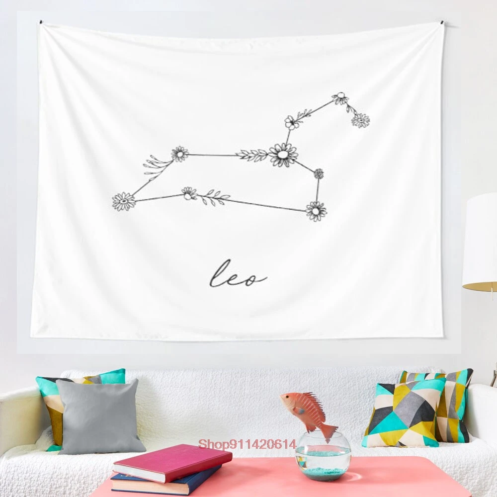 Leo Zodiac Wildflower Constellation tapestry Wall Hanging Tapestry for Home Dorm Fantasy Decor
Leo Zodiac Wildflower Constellation tapestry Wall Hanging Tapestry for Home Dorm Fantasy Decor