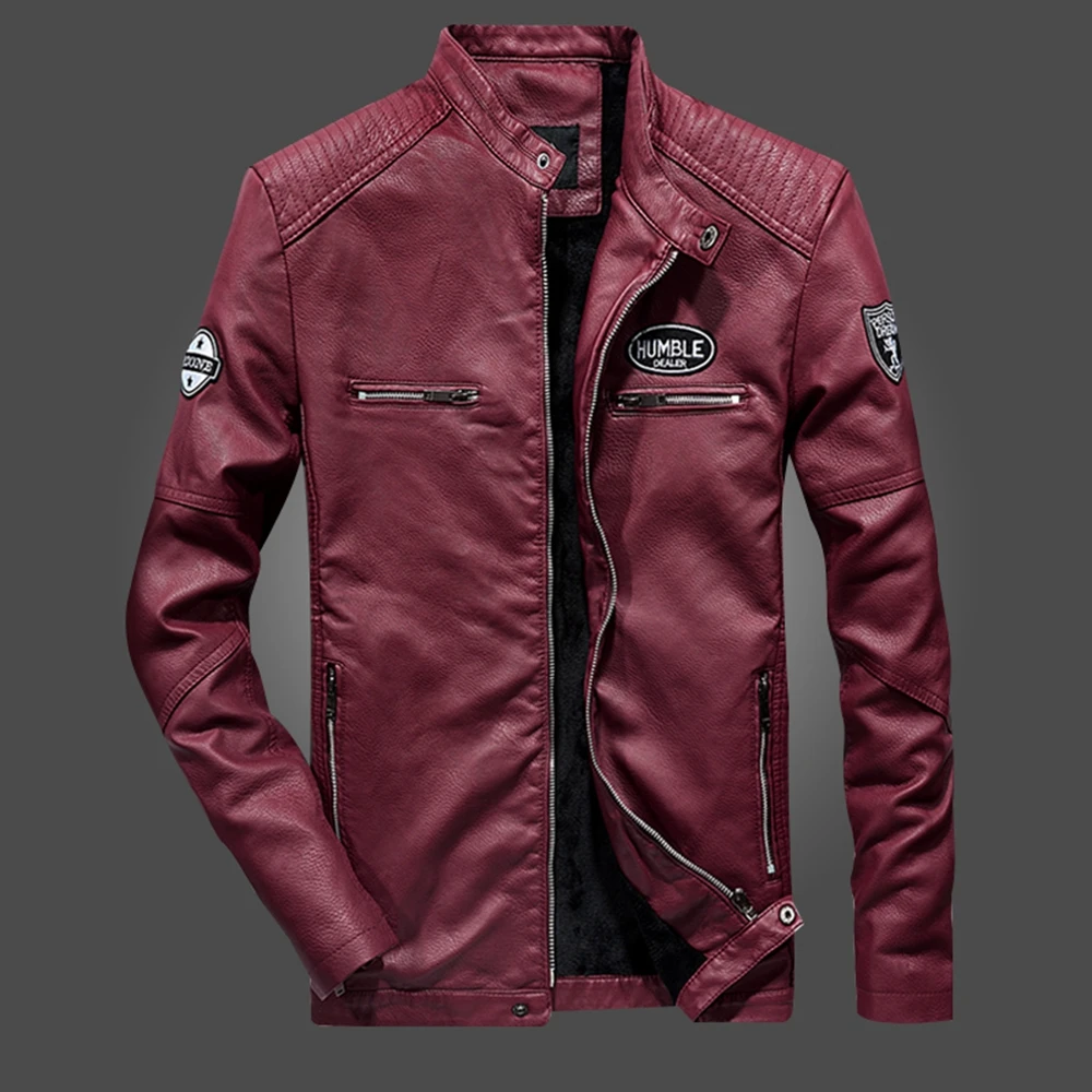 2020 Autumn Winter New Style Casual Man Embroidery Stand Collar Zipper Pocket Motorcycle Slim Fleece Warm Man Leather Jacket
2020 Autumn Winter New Style Casual Man Embroidery Stand Collar Zipper Pocket Motorcycle Slim Fleece Warm Man Leather Jacket