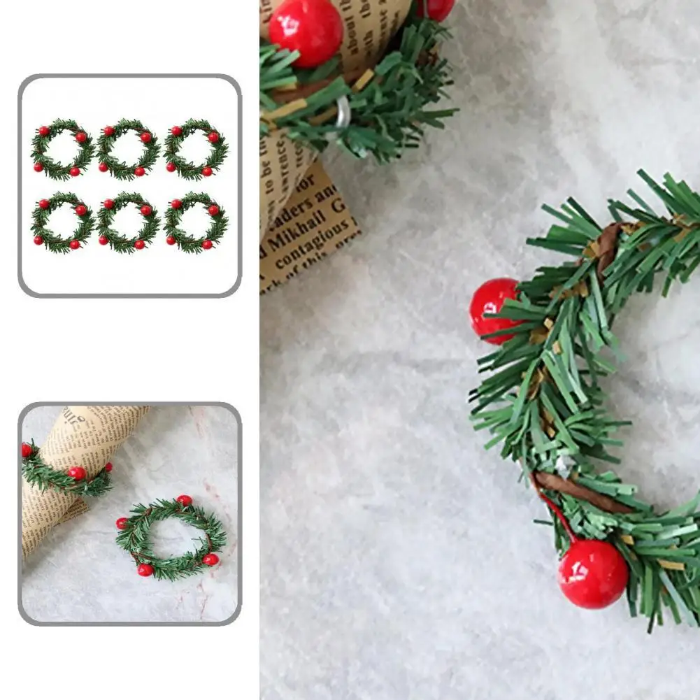 Sturdy 6Pcs Fashion Delicate Design Serviette Buckles Eco-friendly Christmas Napkin Buckles Elegant for Festival
Sturdy 6Pcs Fashion Delicate Design Serviette Buckles Eco-friendly Christmas Napkin Buckles Elegant for Festival