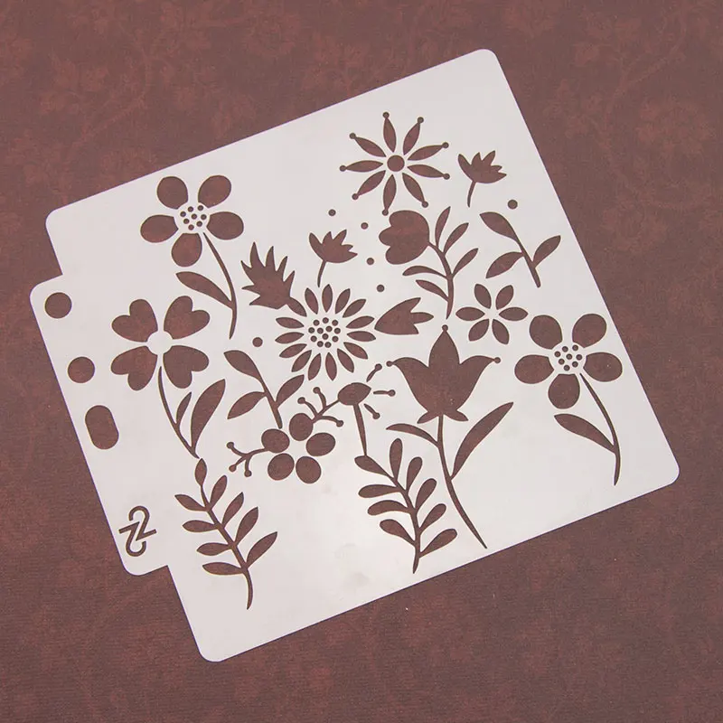 Floret Leaf Layering Stencils Wall Painting Scrapbook Card Coloring Embossing Album Decorative Template Drawing Hollow Template
Floret Leaf Layering Stencils Wall Painting Scrapbook Card Coloring Embossing Album Decorative Template Drawing Hollow Template
