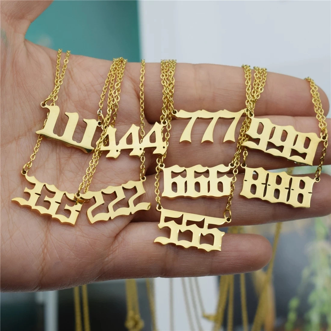 New European and American Stainless Steel Men's and Women's Necklaces Arabic Numerals Ins Necklace Simple Jewelry
New European and American Stainless Steel Men's and Women's Necklaces Arabic Numerals Ins Necklace Simple Jewelry