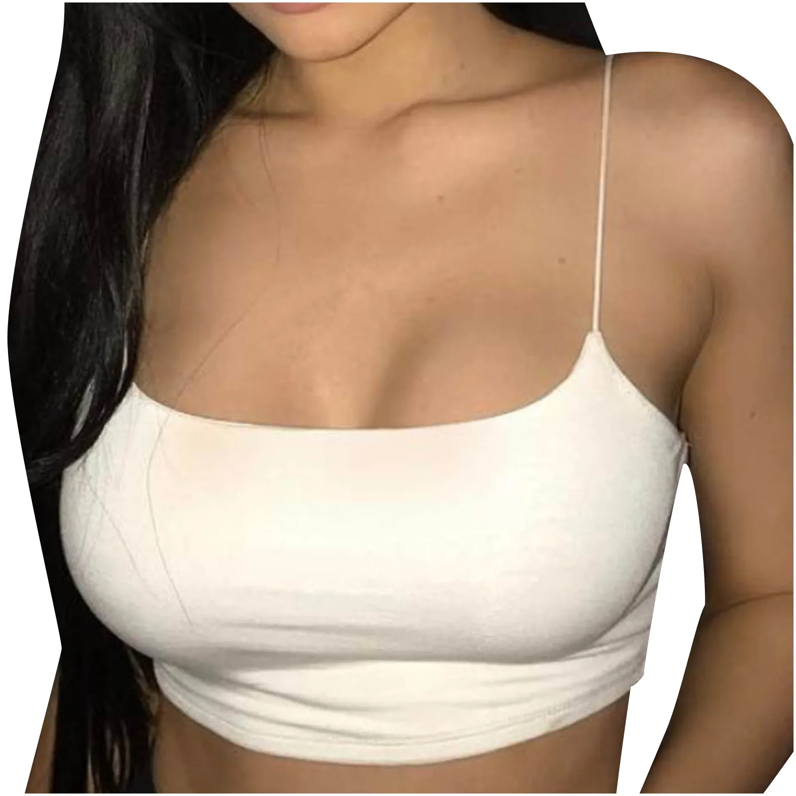 T-shirt For Women Fashion Plus Size Sleeveless Vest Ladies Sexy Autumn Spring Solid Camis Slim Short Tank Tops Softs 2021
T-shirt For Women Fashion Plus Size Sleeveless Vest Ladies Sexy Autumn Spring Solid Camis Slim Short Tank Tops Softs 2021